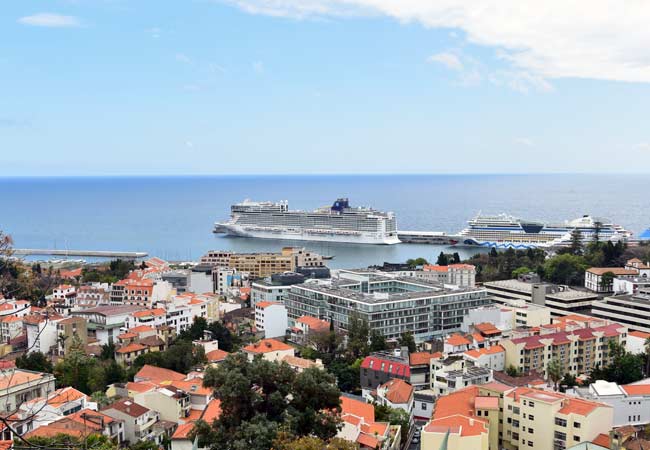 Funchal Cruise ship