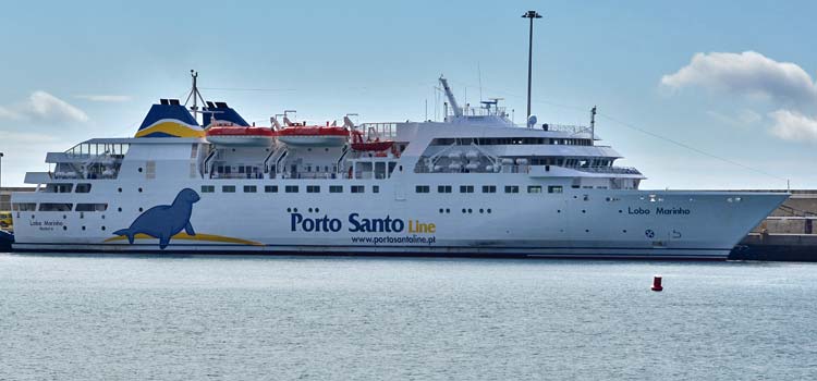Ferry de Funchal a Porto Santo