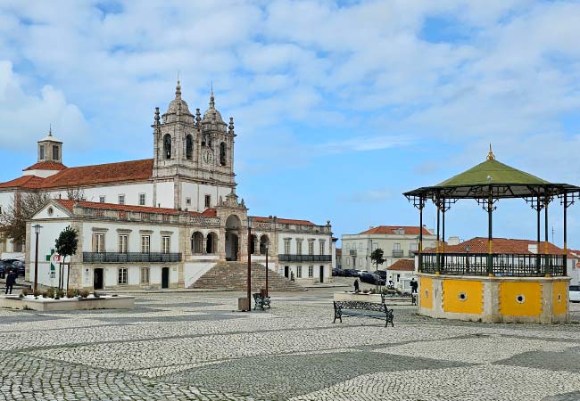 Le quartier du Sítio Nazare Portugal